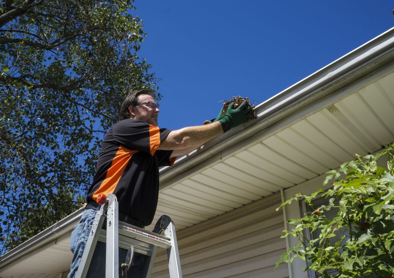 Clogged Gutter Clearing in Rochester, NY